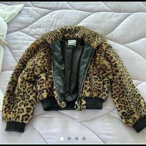 Urban Outfitters Leopard Jacket